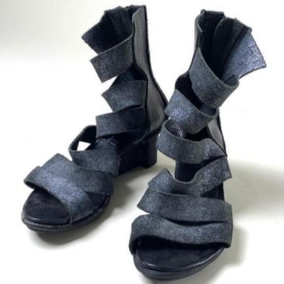 Trippen sandal/wedge size 6